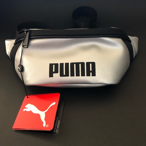 PUMA Women's Evercat Royale Hip Sack Silver - Picture 1 of 6